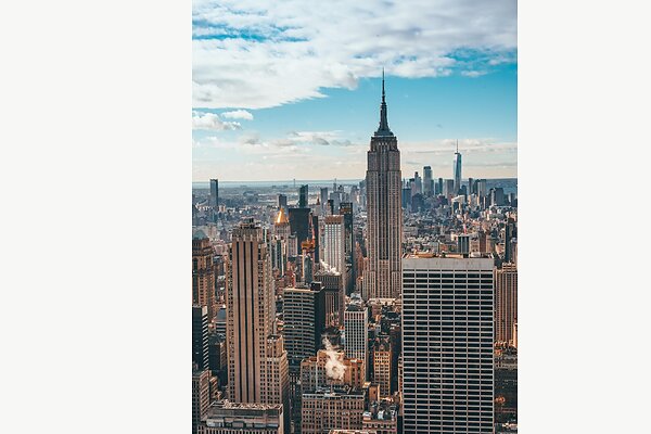 Panorama New Yorku s Empire State Building